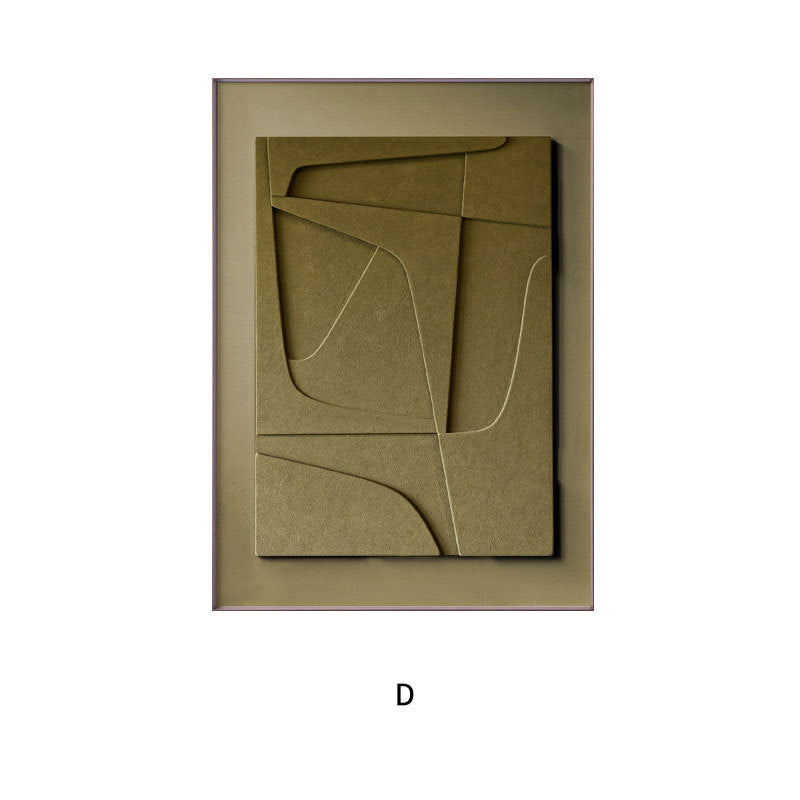 3D Geometric Wall Mural | Modern Morandi Style buy