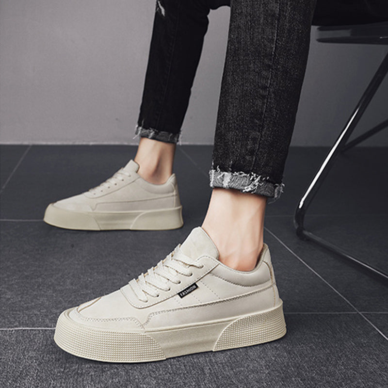 Herren Sneaker atmungsaktiv dicke Sohle | Casual Running Schuhe