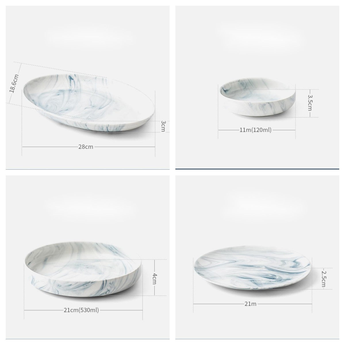 Nordisches Geschirrset Keramik | Skandi Tafelservice modern elegant
