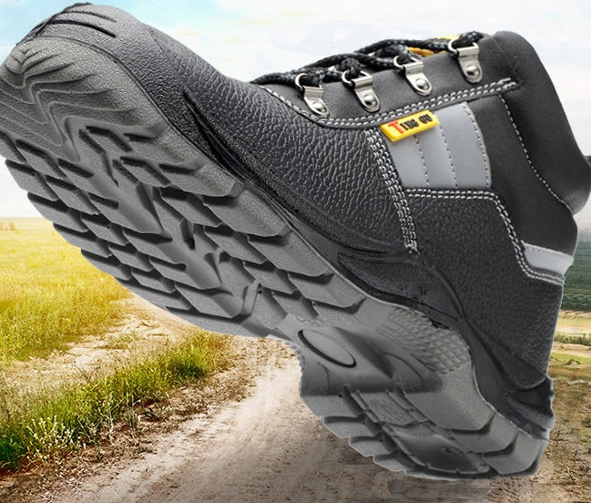 Men's Safety Shoes Steel Toe Heavy Duty Work Boots