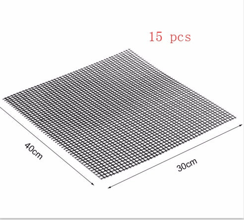 3-Piece Set BBQ Grill Mats Non-Stick - Reusable Grill Liners