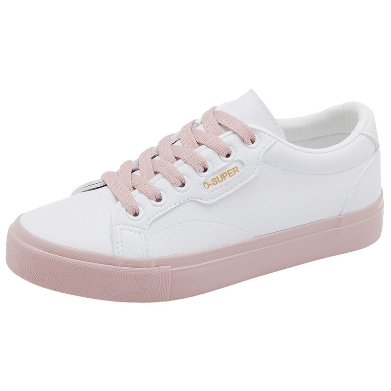 Damen Weiße Sneaker Hongkong Style | Modische Freizeitschuhe