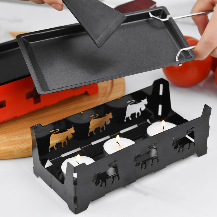 Mini Backform Set Antihaft mit Kerzenhalter – Kuchenform Geschenkset