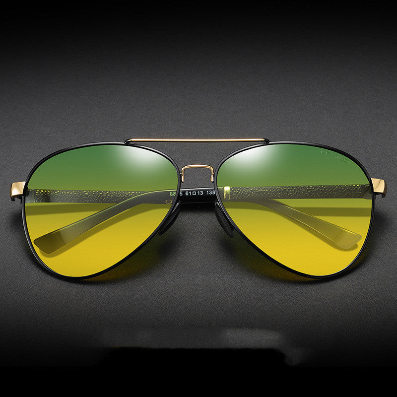Polarisierte Sonnenbrille Herren | Nachtfahrbrille | Blendschutz