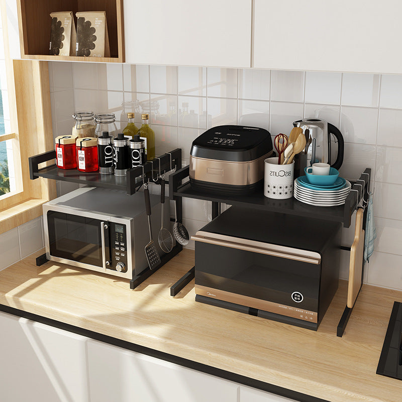 Microwave Shelf Pull-Out | Kitchen Organizer Space-Saving