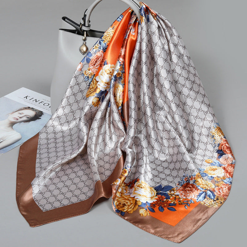 Damen Leichter Sommerschal | Dünne Elegante Stola Schal
