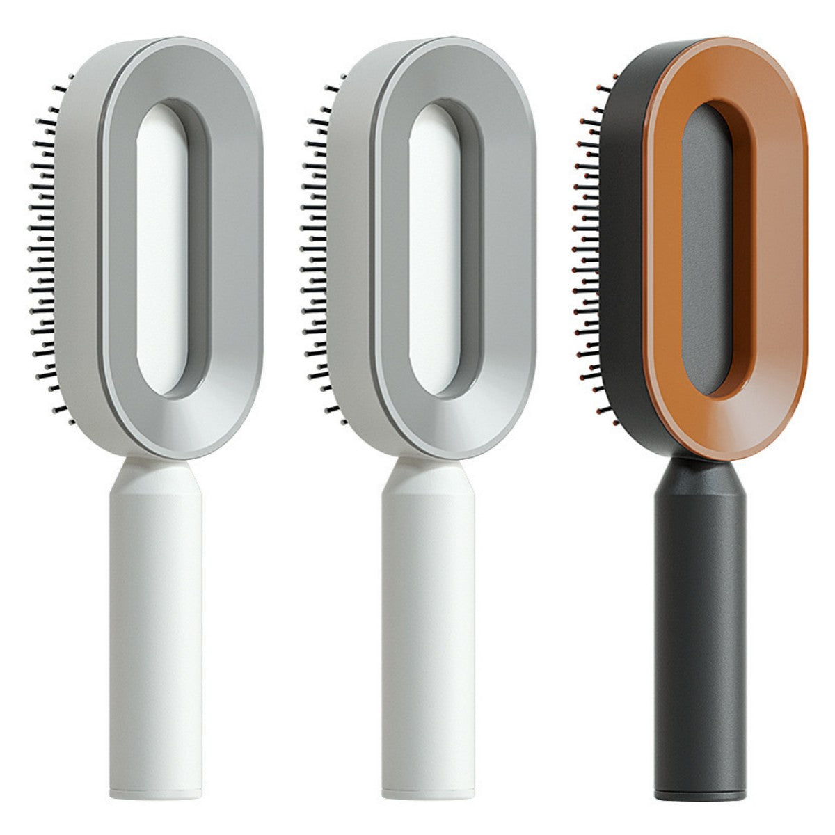 Selbstreinigende Haarbürste – Anti Statik Massagebürste für Frauen