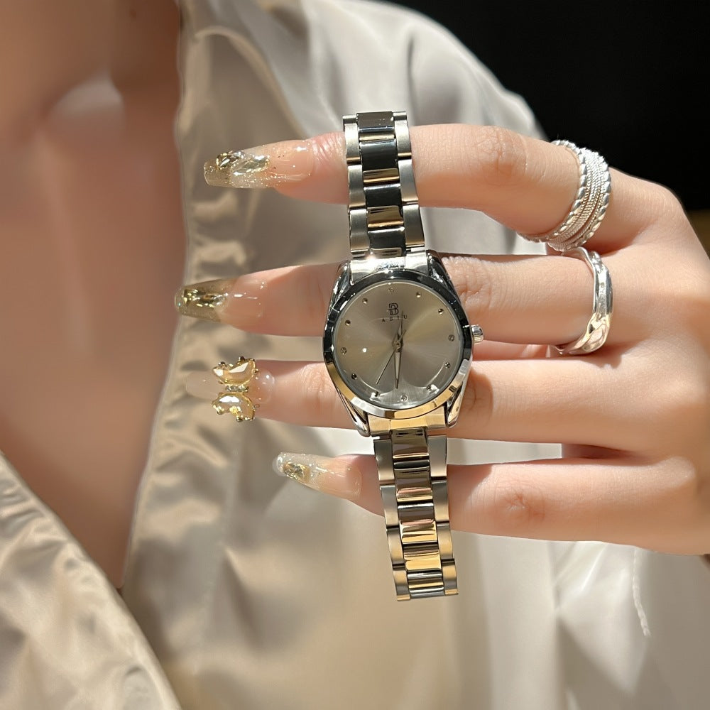 Women's Stainless Steel Wristwatch – Exquisite Elegant Luxury Watch