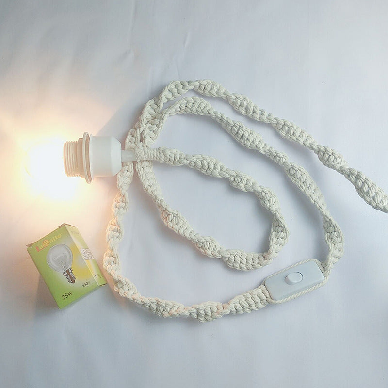 Braided Lampshade Design Fabric Lamp Modern Decorative