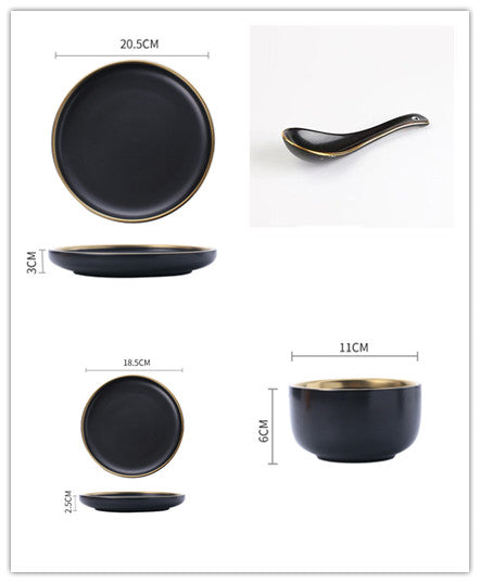 Large Ceramic Bowl Premium – Soup Rice Bowl Elegant