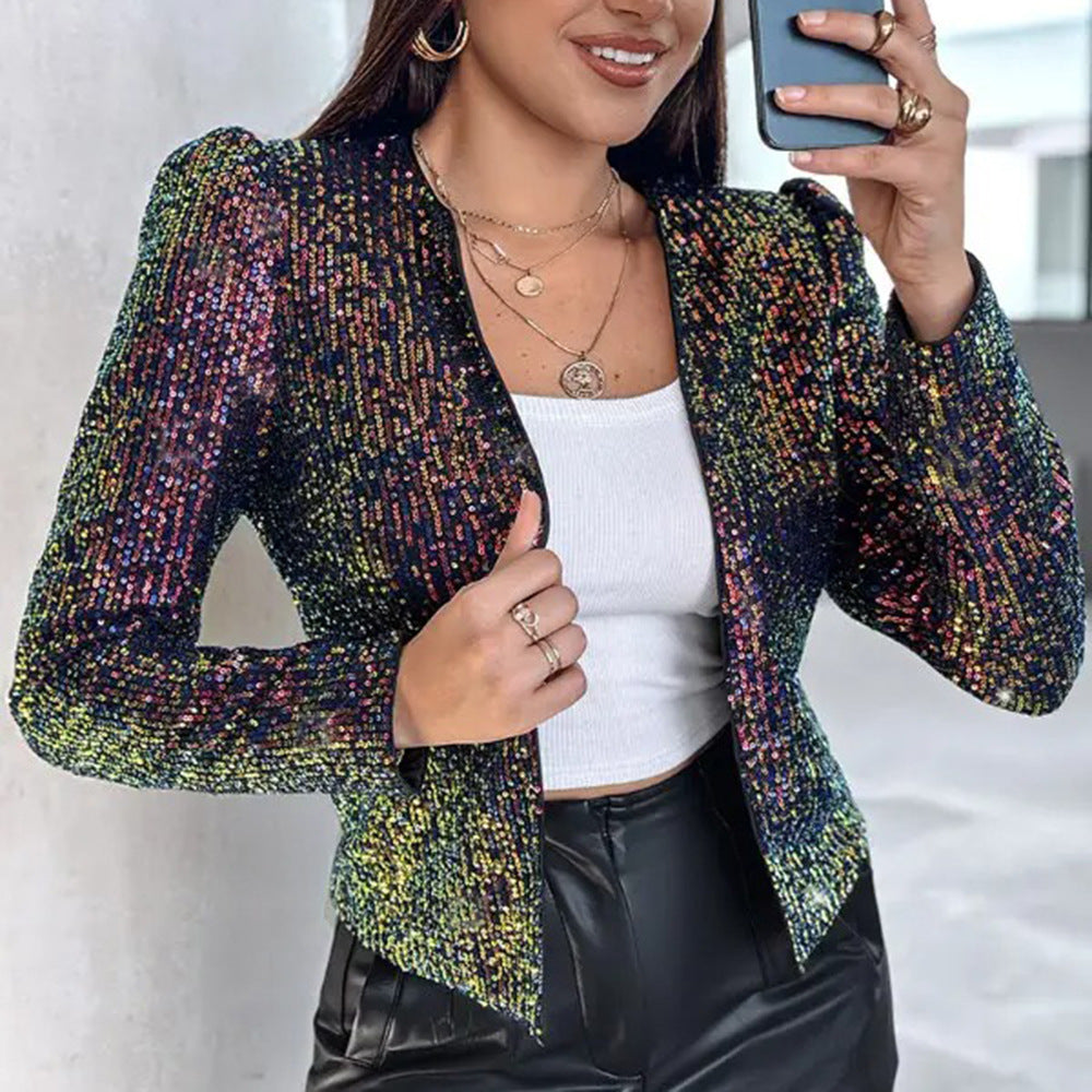 Personalisierbarer Damen Outdoor-Blazer – Langarm, Elegant & Vielseitig