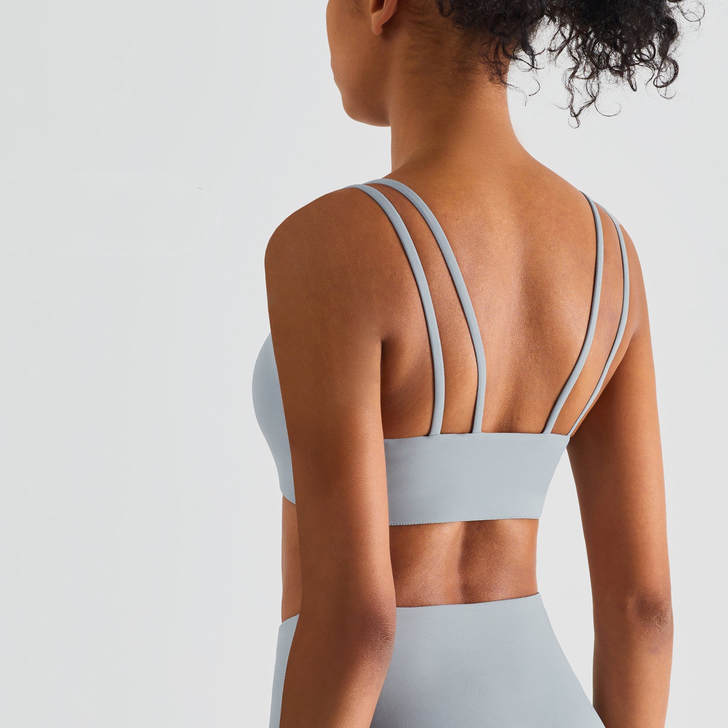 Nude Yoga Lingerie Set for Women | Seamless Comfort Bra Nude