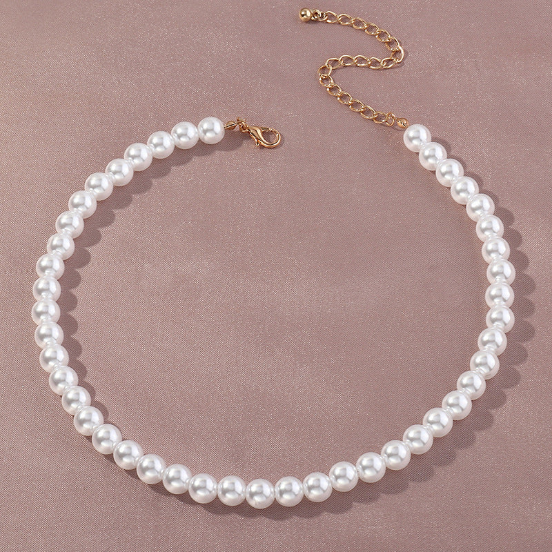 Elegant Round Pearl Necklace – Timeless Women's Jewelry with Style