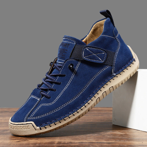 Damen Leder Boots Plus Size | Bequeme Casual Schuhe Sommer