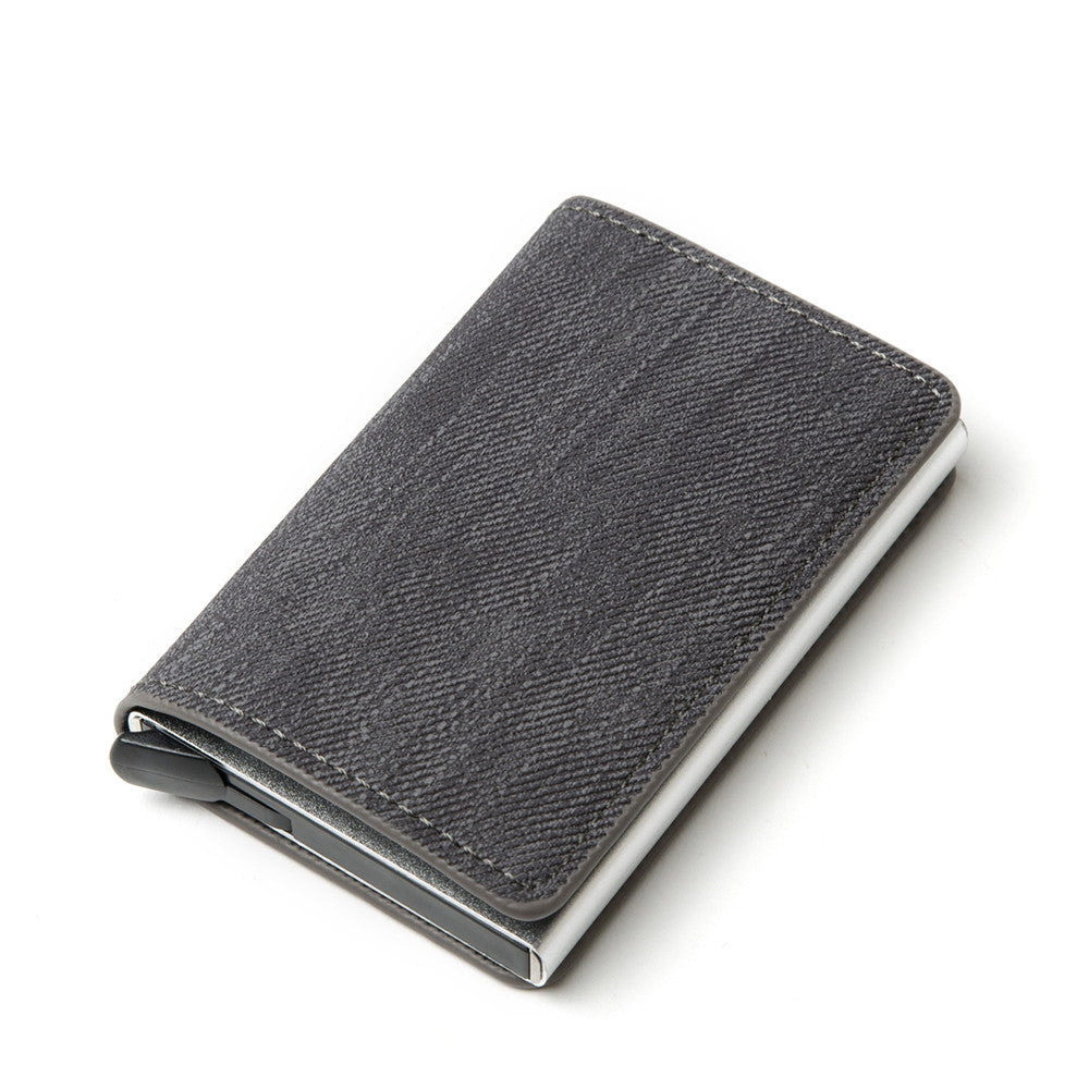 RFID Aluminum Card Holder | Secure Modern Women's Card Case