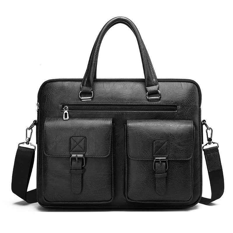 Men's Laptop Briefcase Business – Computer Crossbody Shoulder Bag