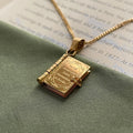 Locket Book Necklace – Perfect Jewelry for Book Lovers