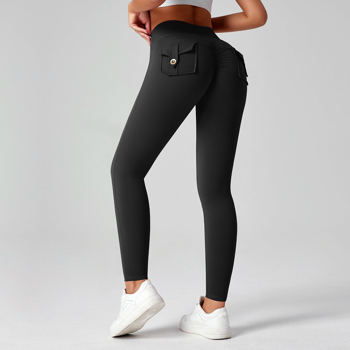 Women's High Waist Fitness Leggings – Push-Up Yoga Workout Pants