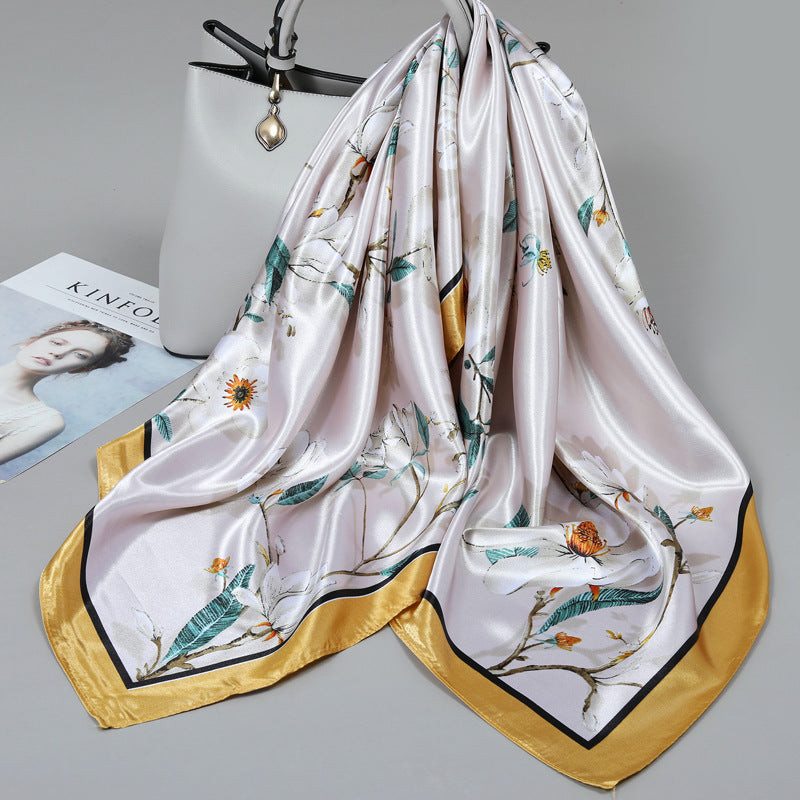Damen Leichter Sommerschal | Dünne Elegante Stola Schal
