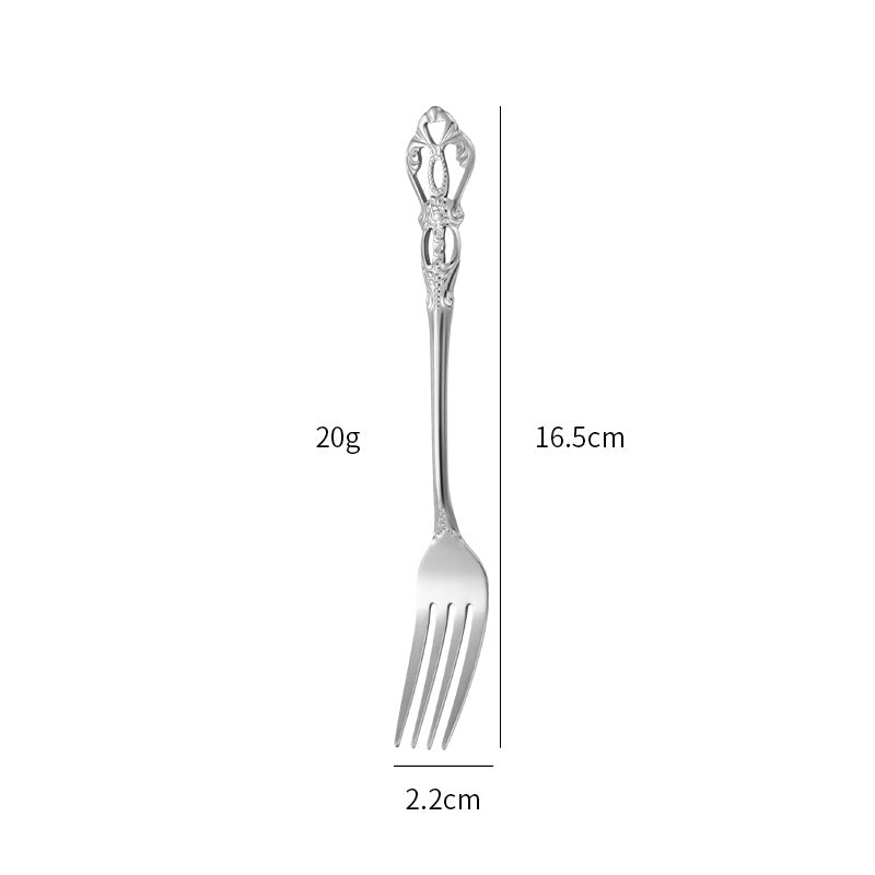 Gold Besteckset Edelstahl | Luxus Tafelbesteck modern elegant