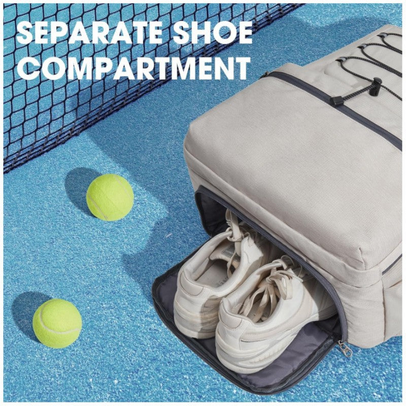 Large Tennis Backpack | 4 Rackets | Shoe Compartment | Sports Bag