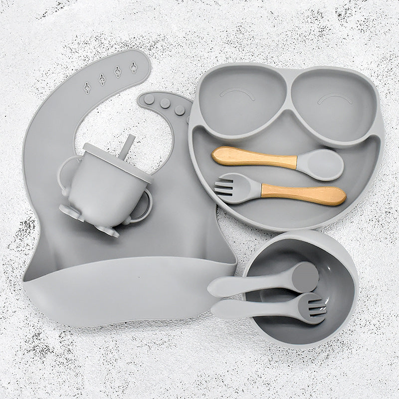 Baby Esslernset 11-teilig | Teller Schüssel Kinder Geschirr Set