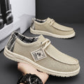 Herren Canvas Sneaker | Bequem Freizeit Schuhe Stilvoll