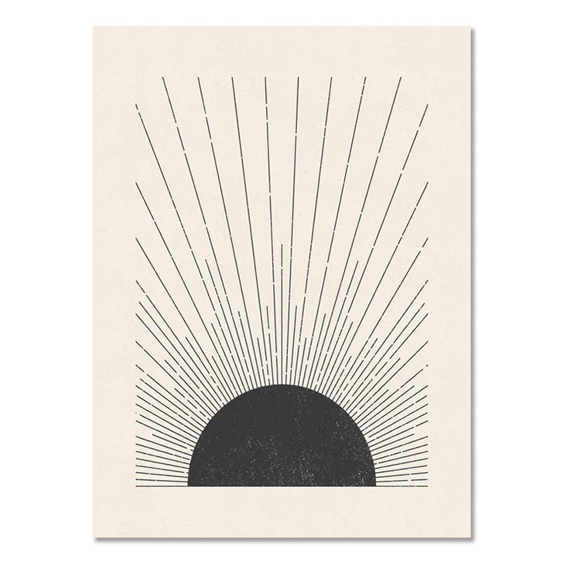 Boho abstract art poster | Buy modern wall art for living room