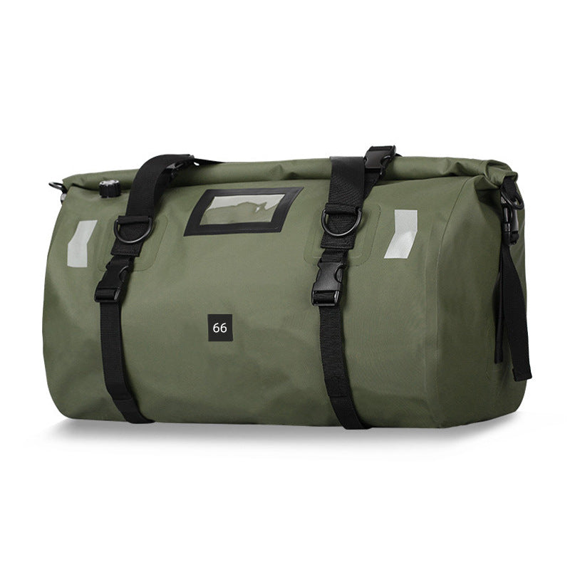 Motorcycle Luggage Bag Large Volume – Waterproof Rear Seat Travel Bag