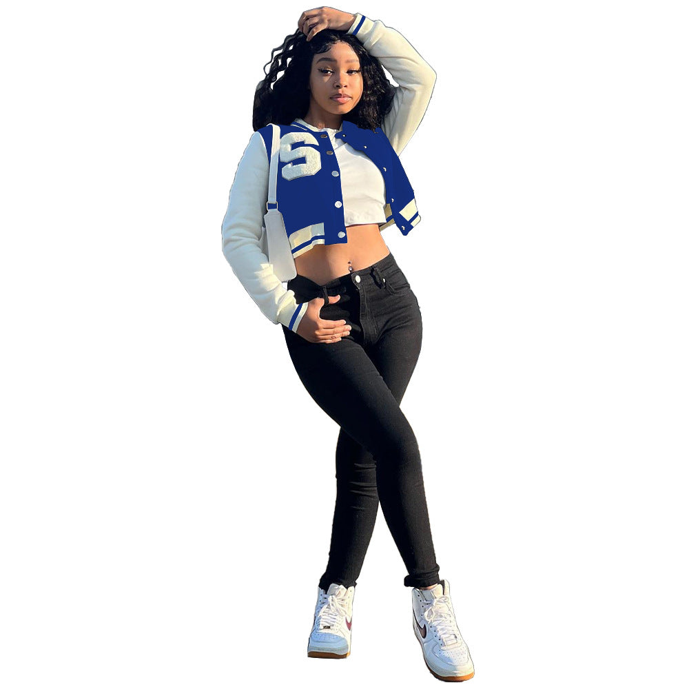 Women's Baseball Jacket | Fashionable Varsity Bomber Jacket