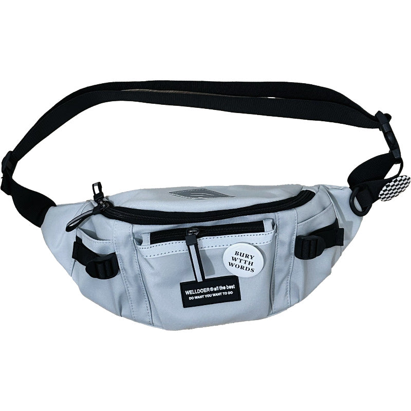 Men's Sport Chest Bag Large | Crossbody Sling Bag Fitness