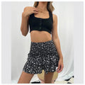 Women's Ruffle Skirt Casual | Elegant Lotus Leaf Skirt