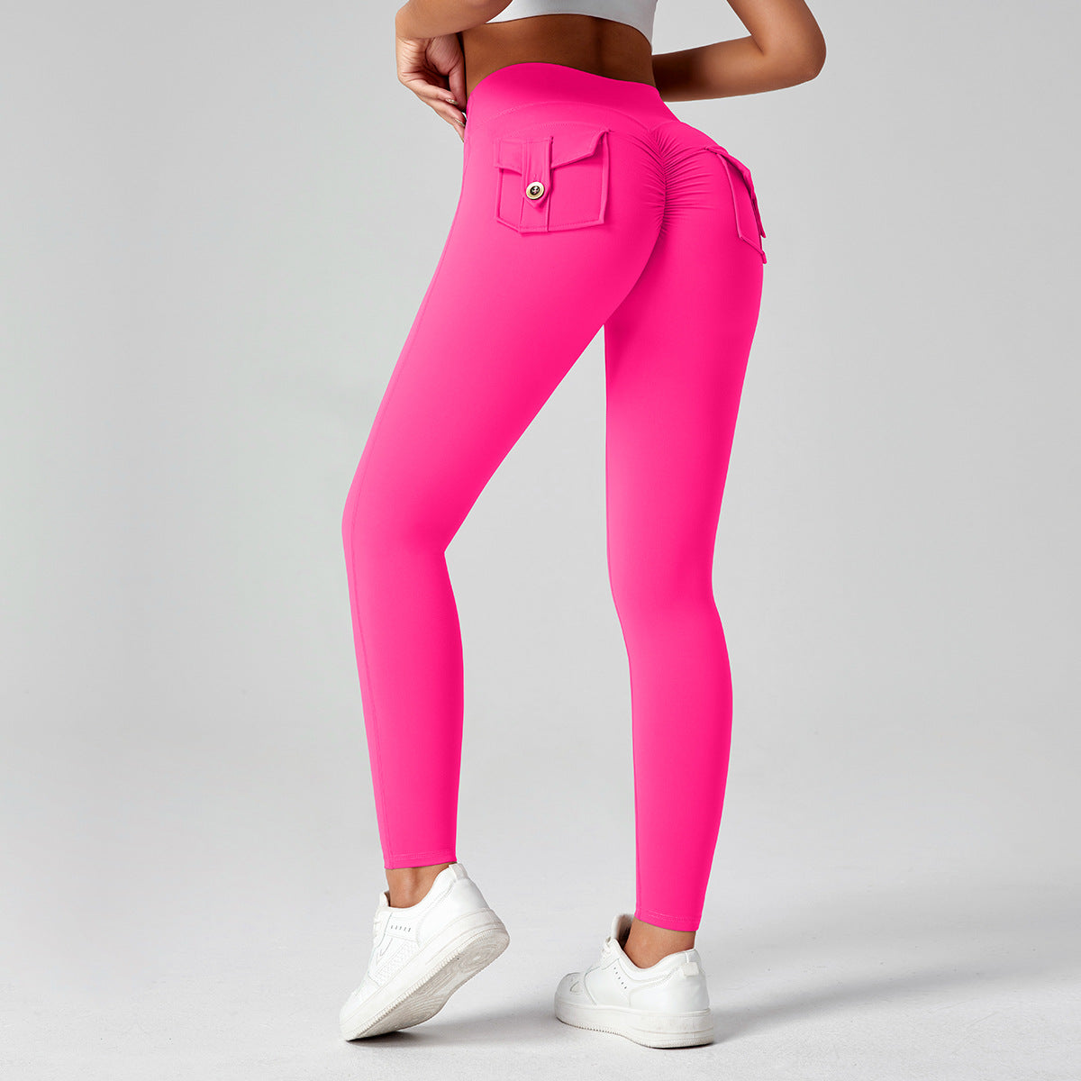 Women's High Waist Fitness Leggings – Push-Up Yoga Workout Pants