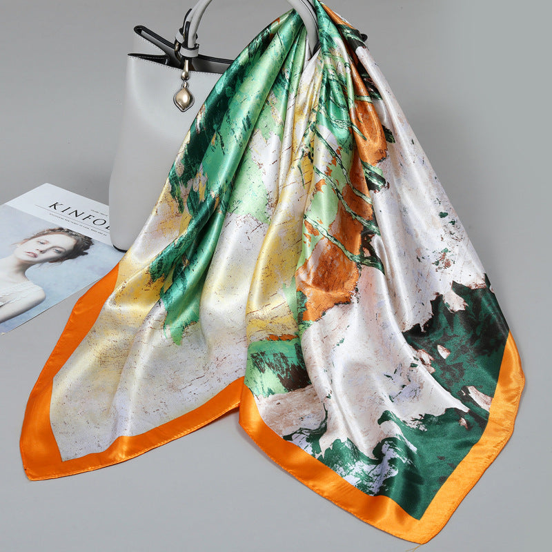 Damen Leichter Sommerschal | Dünne Elegante Stola Schal
