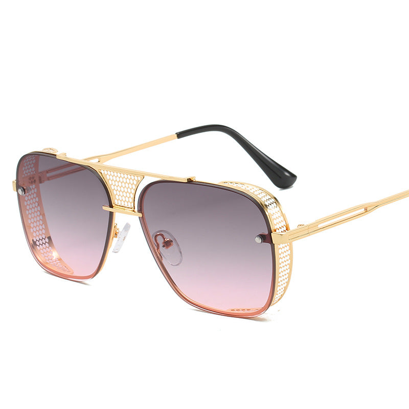 Steampunk Sonnenbrille Herren | Metall | Retro Statement Brille