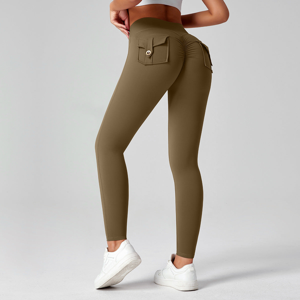 Women's High Waist Fitness Leggings – Push-Up Yoga Workout Pants