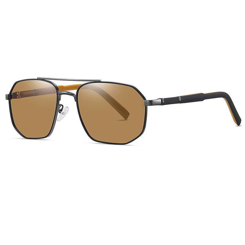 Piloten Sonnenbrille Herren | Polarisiert | Doppelsteg UV Schutz