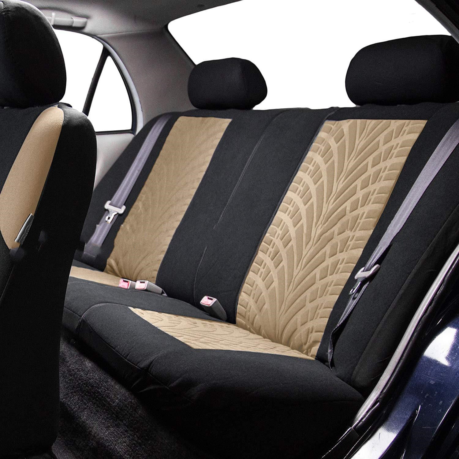 Car seat cover tire tread design protective modern universal durable