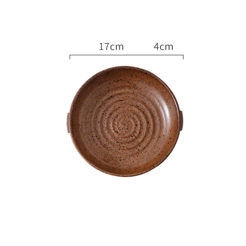 Japanese Handmade Stoneware Dinnerware Set – Premium Plate Set