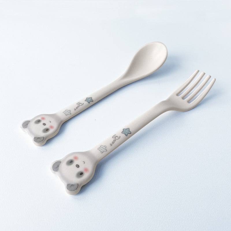 Kinder Teller Bambus Set | Nachhaltiges Baby Geschirr BPA frei