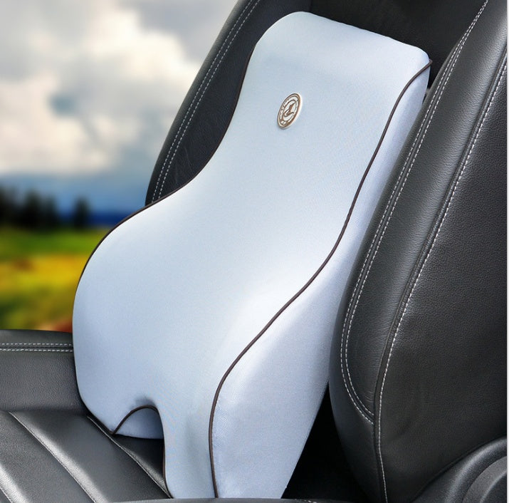 Car Lumbar Cushion Memory Foam Ergonomic Comfortable Back Support
