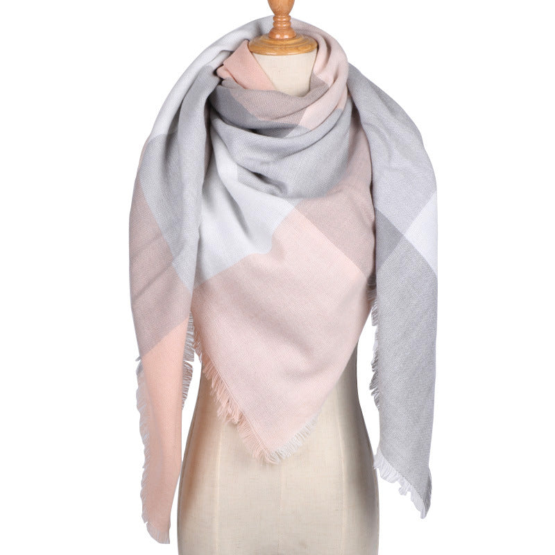 Damen Dreiecksschal Elegant | Herbst Winter Schal Stola