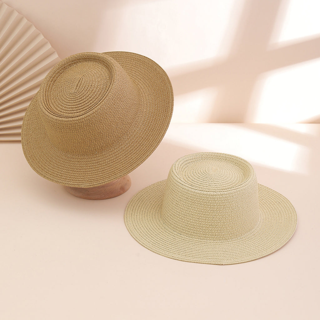 Foldable Women's Sun Hat with Wide Brim – Elegant Travel Hat