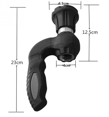 High-Pressure Water Nozzle for Garden Hose – Professional Spray Gun for Garden Car