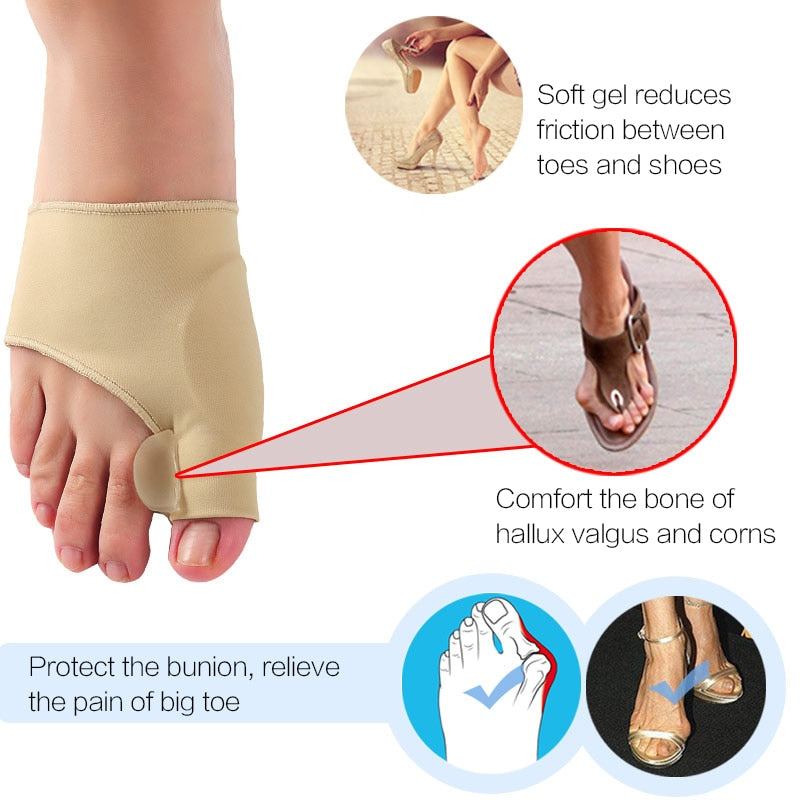 Hallux Valgus Correction Socks | Toe Separator Comfort Foot Support