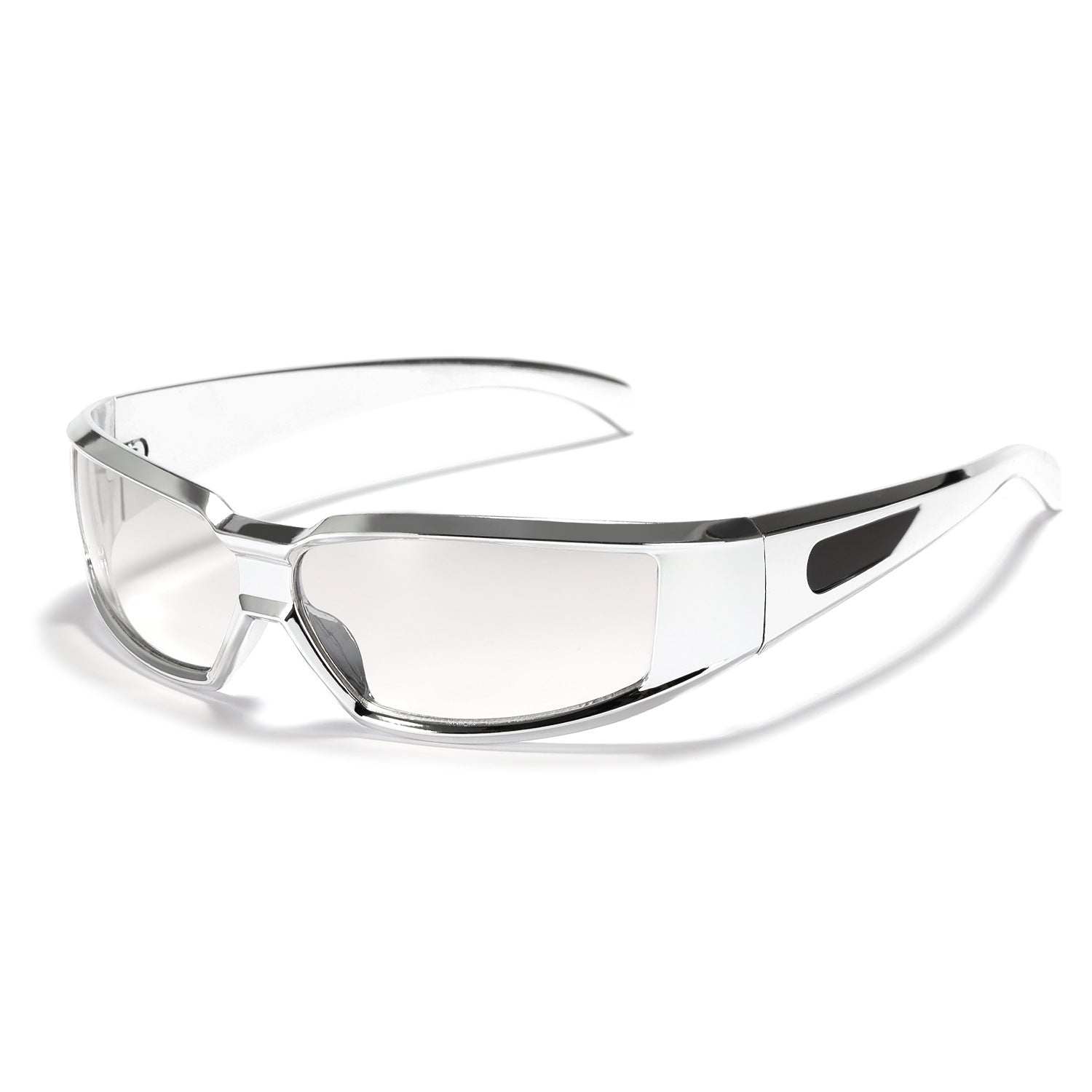 Ovale Sonnenbrille Unisex – Y2K Retro Punk UV400 Brille