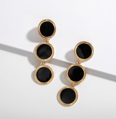 LOVE Statement Earrings - Punk Style Drop Earrings with Modern Design