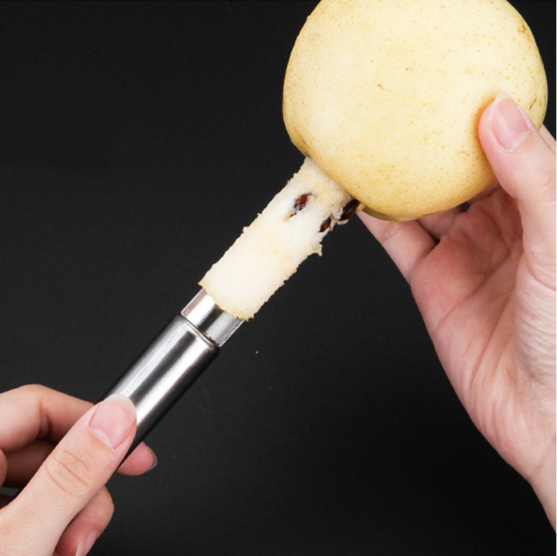 Stainless Steel Pineapple Corer - 3-in-1 Peeler, Corer, Slicer