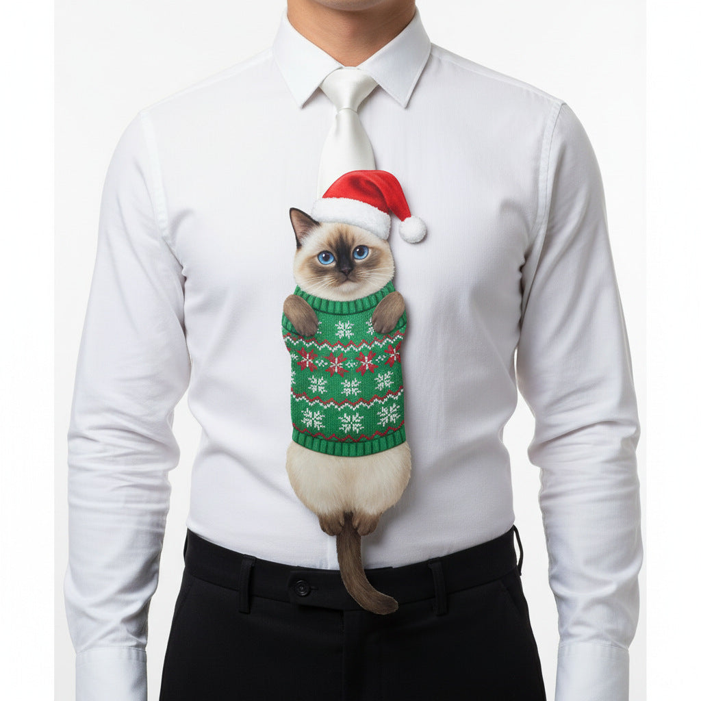 Men's Tie Animal Print Trendy Eye-catching Stylish Modern