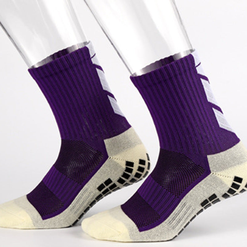 Padded Anti-Slip Football Socks | Mid-calf Performance